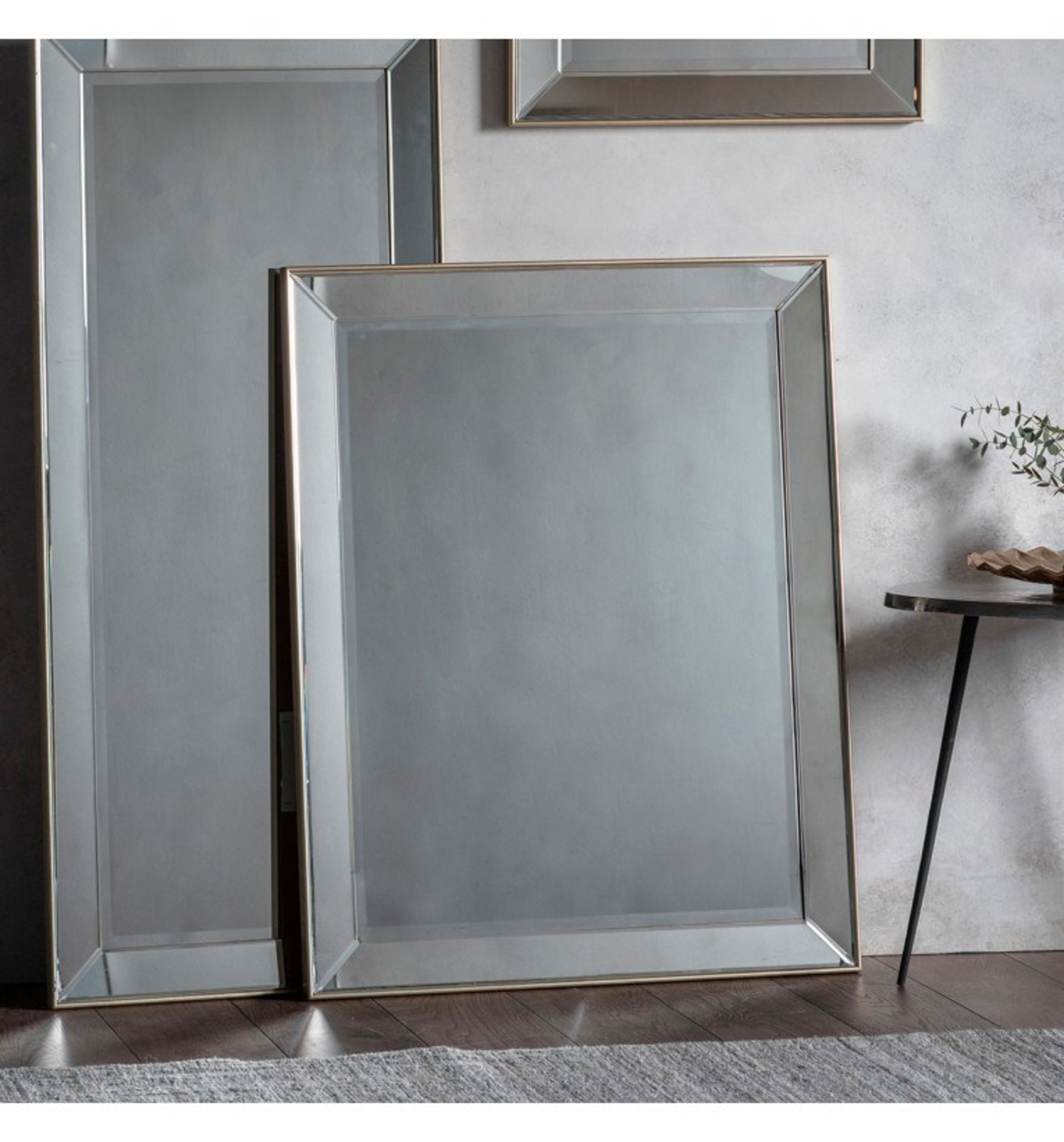 Baskin Clean and modern bevelled mirror frame 800 x 1000mm