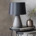 Bedford Table Lamp Base A Contemporary modern table lamp Wood 24 x 24 x 28cm (Loc 5056315977082)