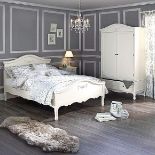 Paris Double Wardrobe Featuring a French-inspired design with ornate floral detailing the Paris
