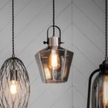 Atlanta Pendant Light Complete your stylish interior with this distressed glass pendant light