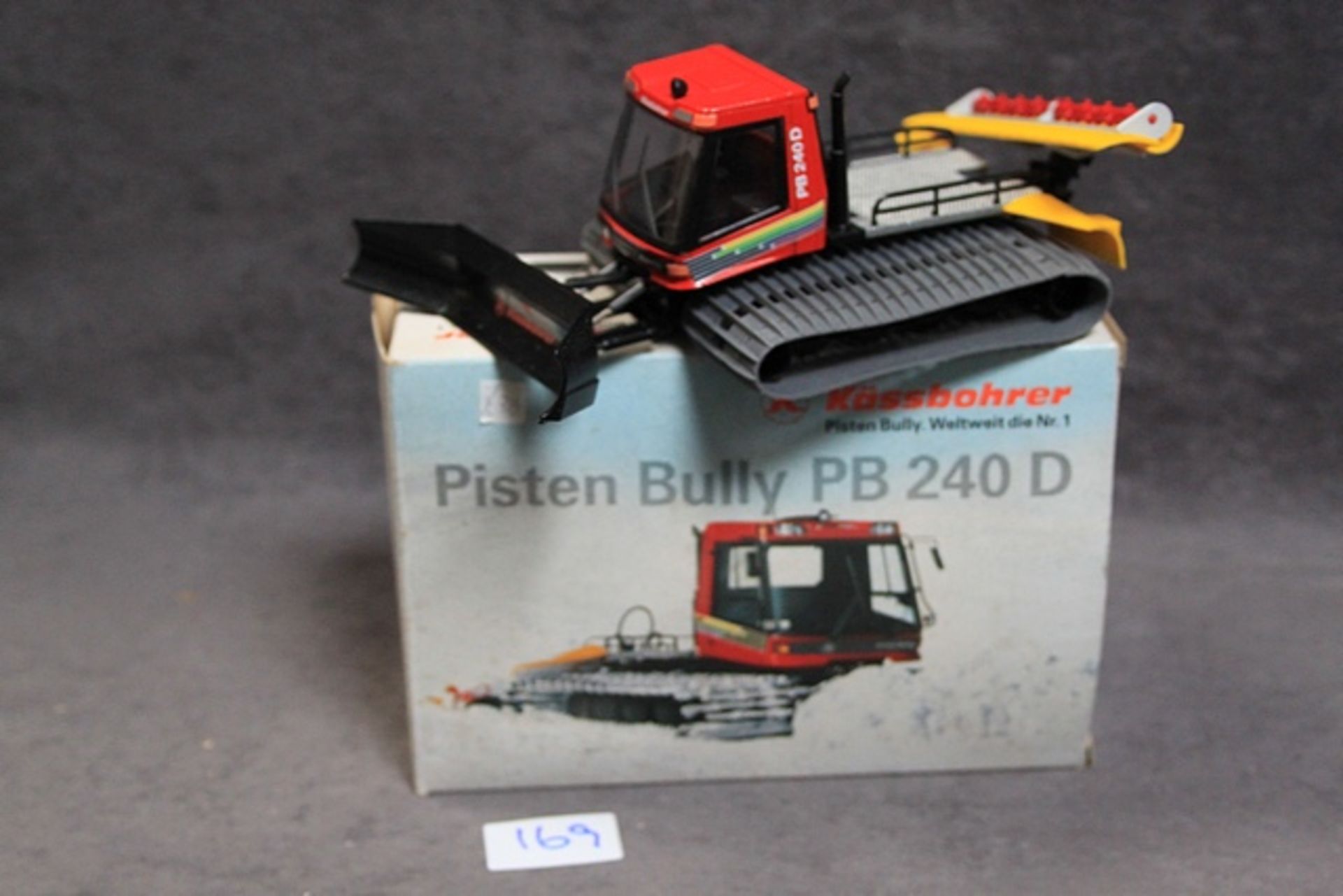 Conrad #5201 Kassbohrer Pistonbully Model PB 240D Snow Grooming Machine. This Unit Is From The Early