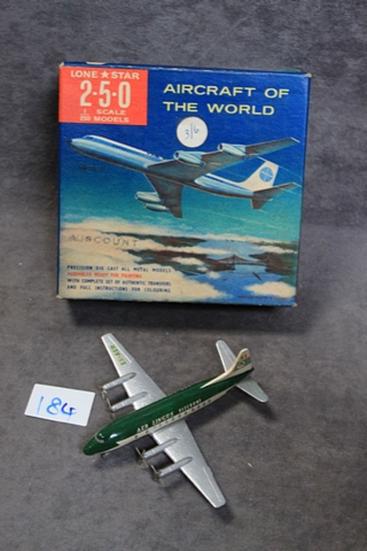 Lone Star Aircraft of the World 1/250th scale Diecast Aer Lingus Decal Plane