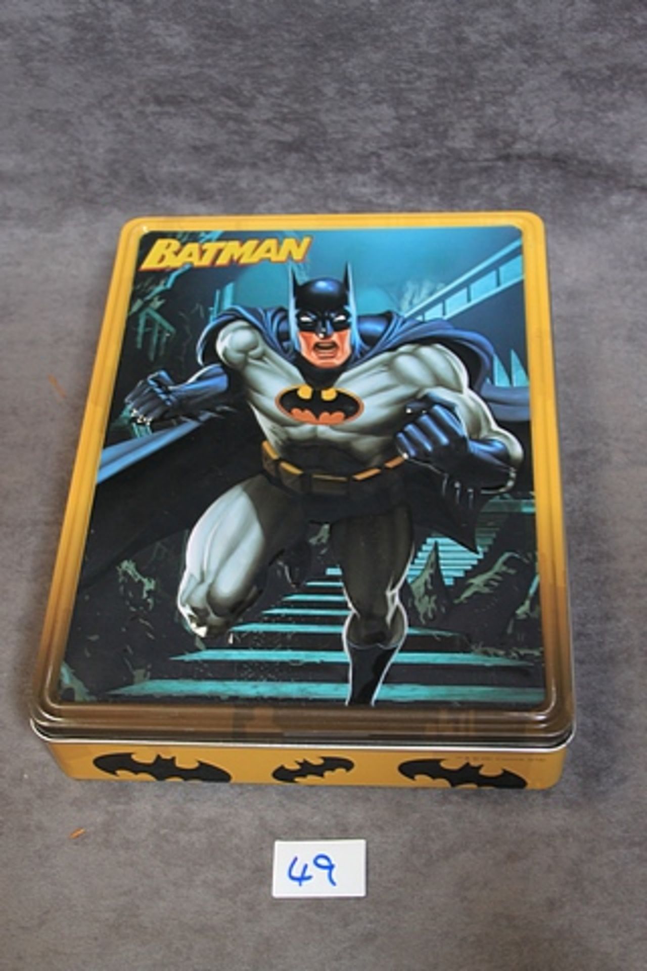 Tin Batman Batman Pressed Tin Box Contains Colour Book Story Book And A Neal Manning Paper Model X