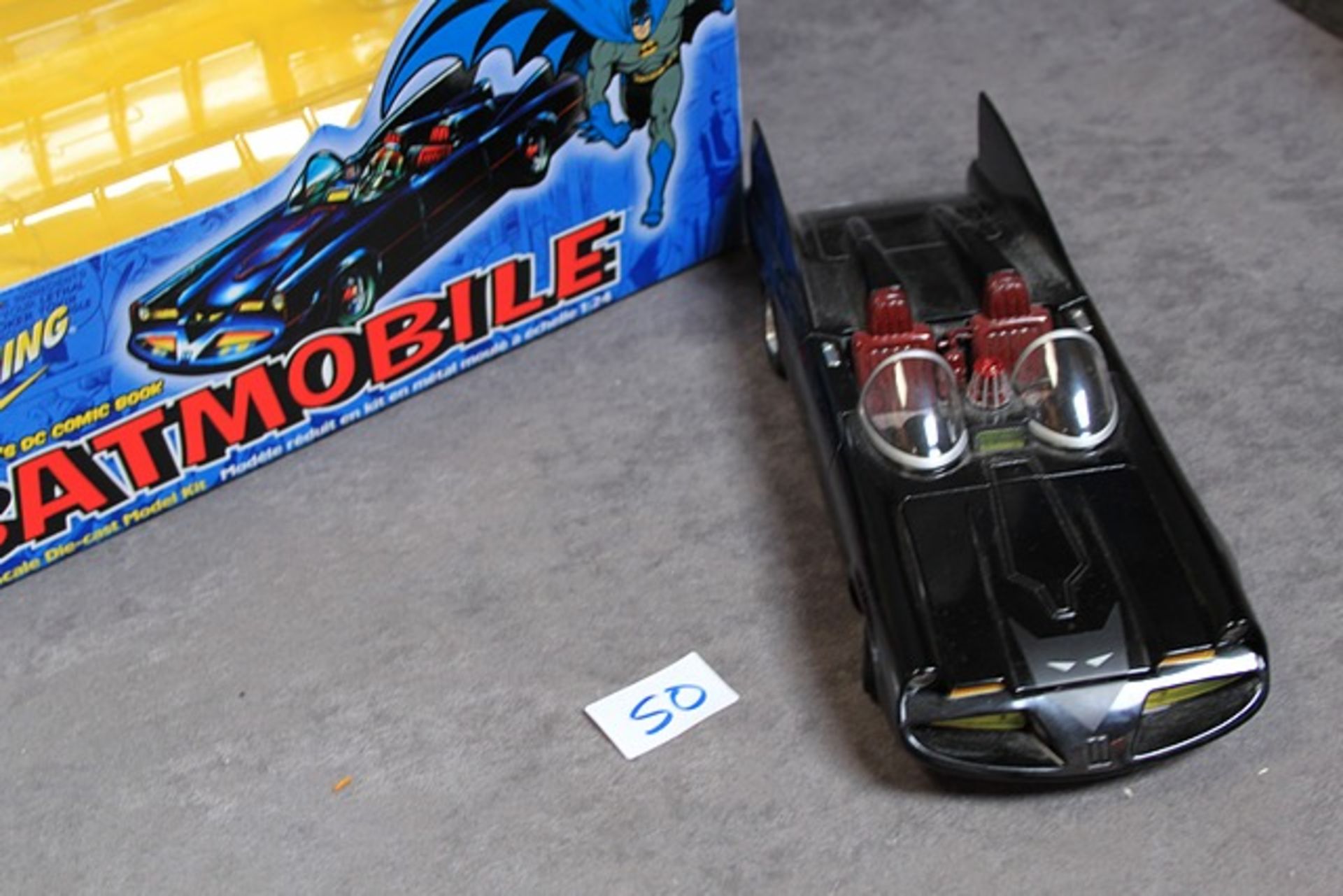 Johnny Lightning Batmobile 1950's DiecastPre-painted Assembly Kit 1/24 Scale Johnny Lightning Is A - Image 3 of 3