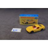 Matchbox Superfast Diecast #33 Lamborghini In Very Rare Yellow Colour Model In Near Mint Condition