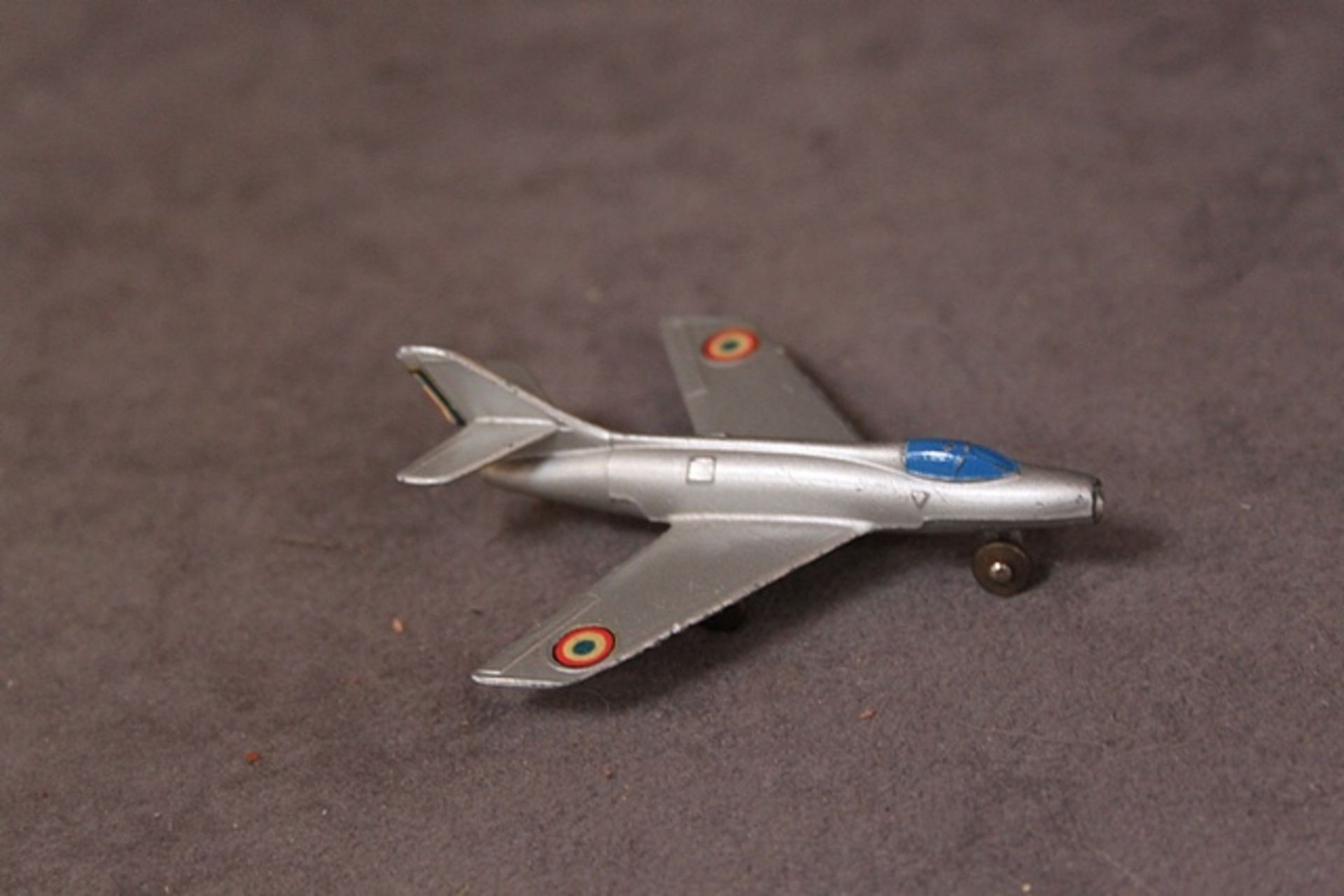 Mint model French Dinky Toys diecast #60A Mystere IV M. Dassault in firm Box