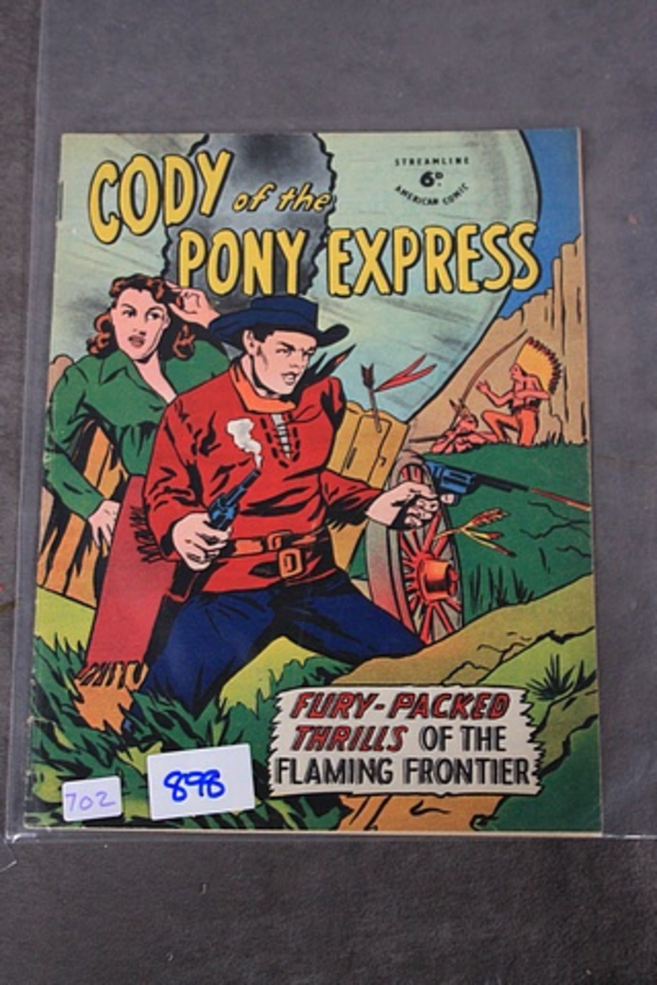 Fox Feature Syndicate CODY OF THE PONY EXPRESS #1 1950