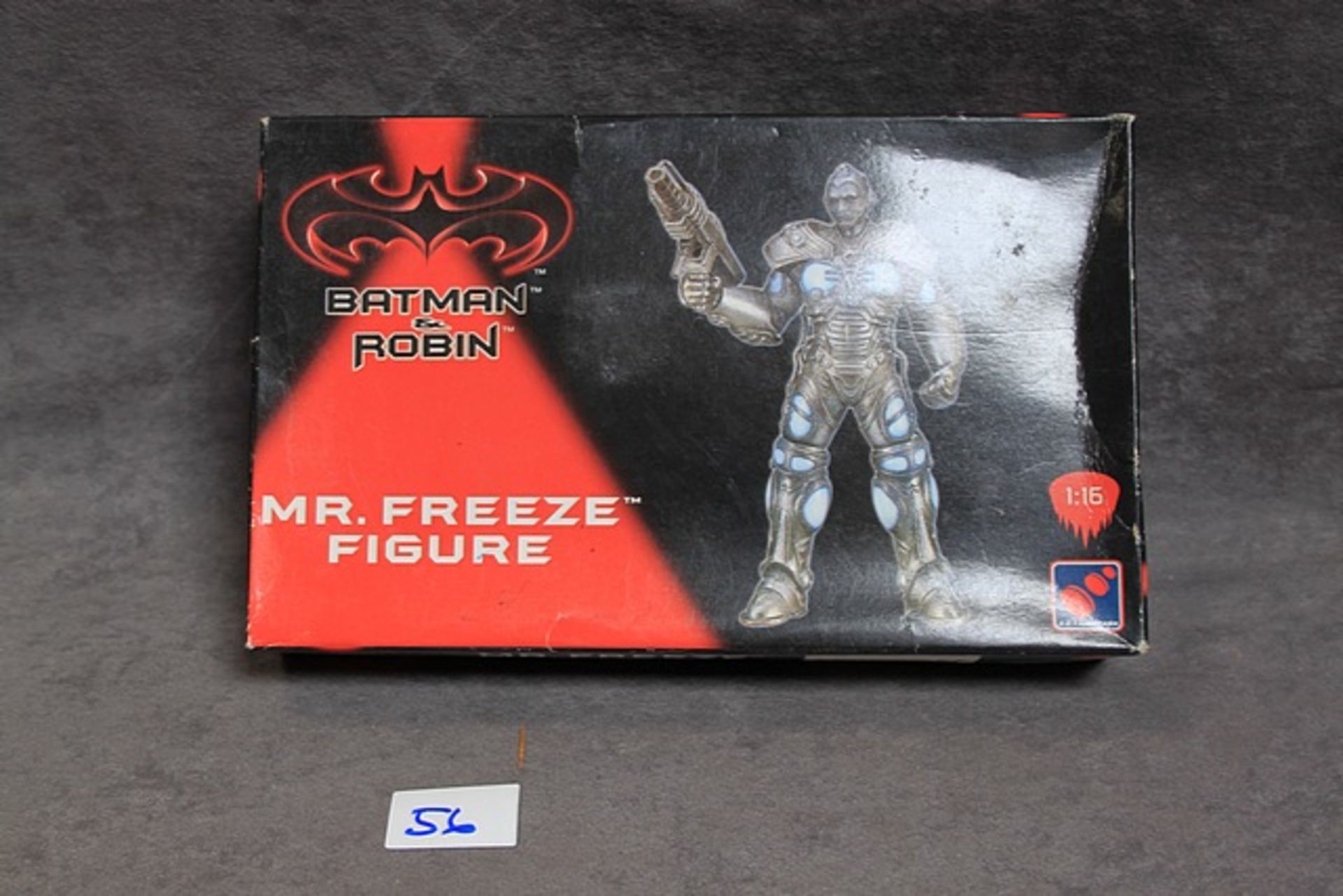 Hasegawa (Japan) 1997 Batman And Robin, Mr. Freeze Figure, Model Kit Still On Sprues1:16 Scale