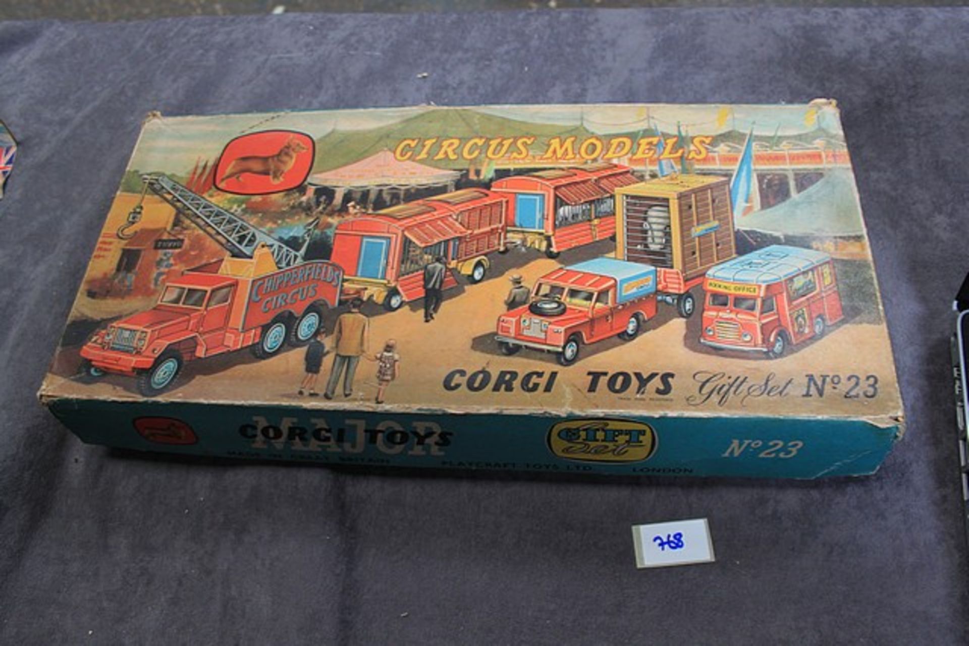 Corgi Toys Diecast Gift Set #23 Chipperfields Circus Set Models Range From Mint To Near Mint - Image 2 of 9