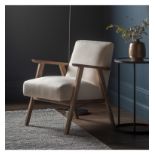 Neyland Armchair Natural Linen The Ashwell Armchair is the latest in our range of occasional chairs.