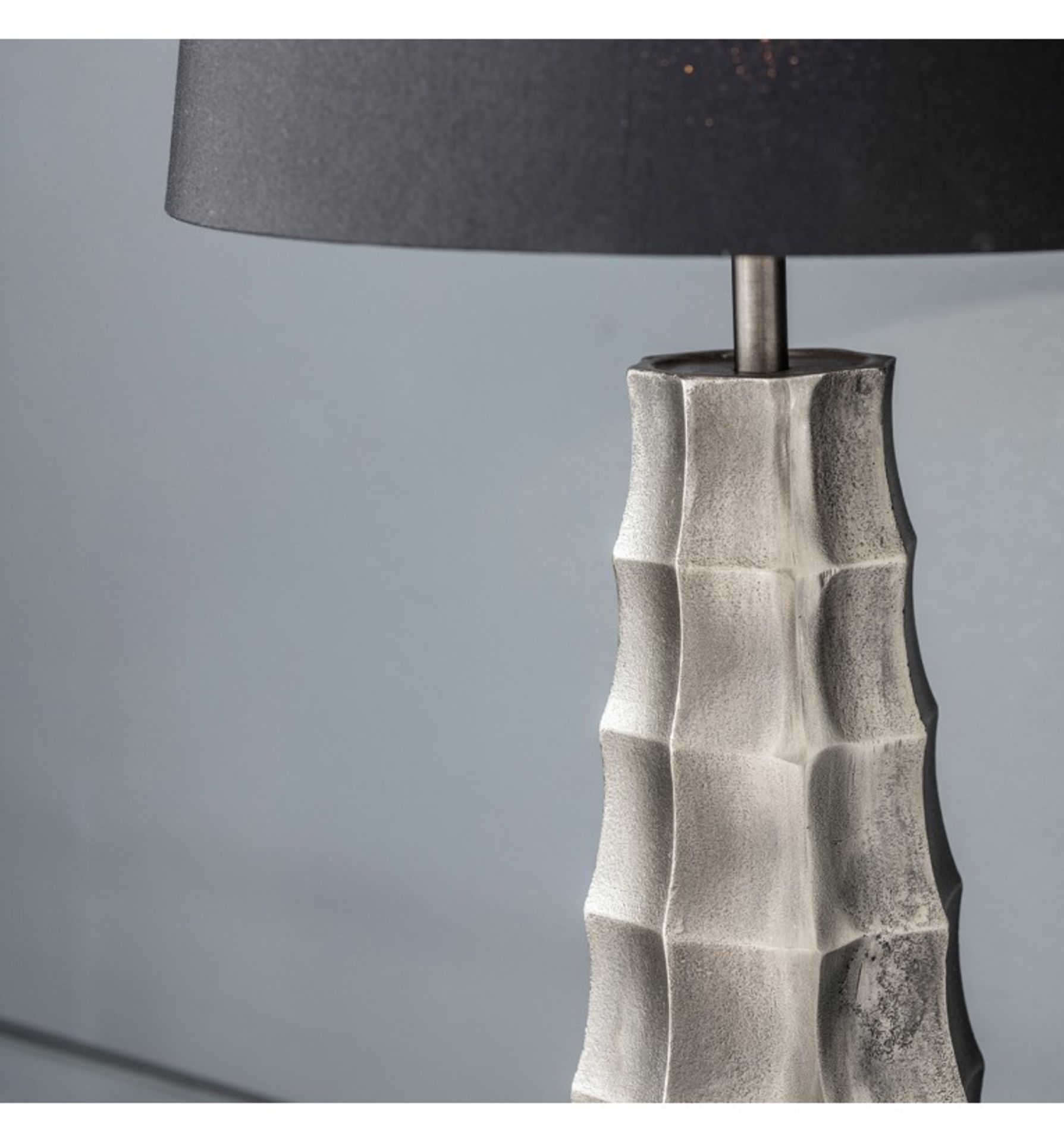Hadlock Table Lamp Base Ant Nickel Base Only A modern and contemporary lamp stunning design