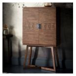 Boho Retreat Cocktail Cabinet Offering a rich and casual feel, this Boho Cocktail Cabinet features