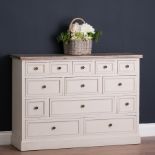 Country Manor Collection 13 Drawer Chest This Sturdy And Weighty 13 Drawer Chest Is Part Of Country