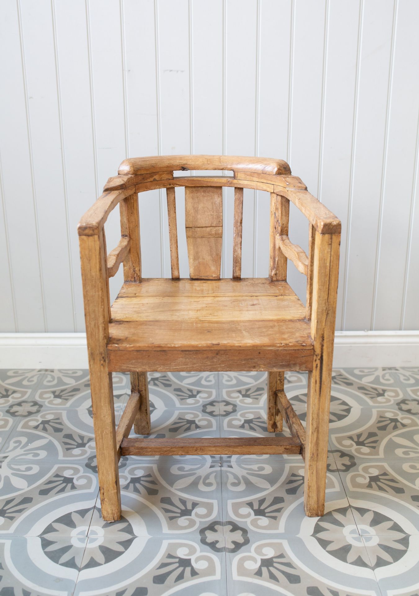 Vintage Wooden Cinema Chair - Image 5 of 5