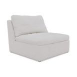 Oasis 1 seater sofa chair white calico A sofa of truly disarming softness and epic comfort,