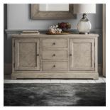 Riviera 2 Door 3 Drawer Sideboard With a nod towards the french colonial style this practical