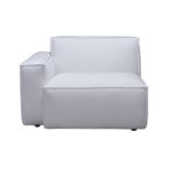 Howard Sectional LHF chair does not come with covers but is upholstered in a white calico covering