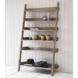 Five Shelf Ladder Display Black Create an inspired space As an alternative to a traditional