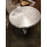 Cravt Original Silverleaf centre table a stunning baluster xolumn centre table constructed in