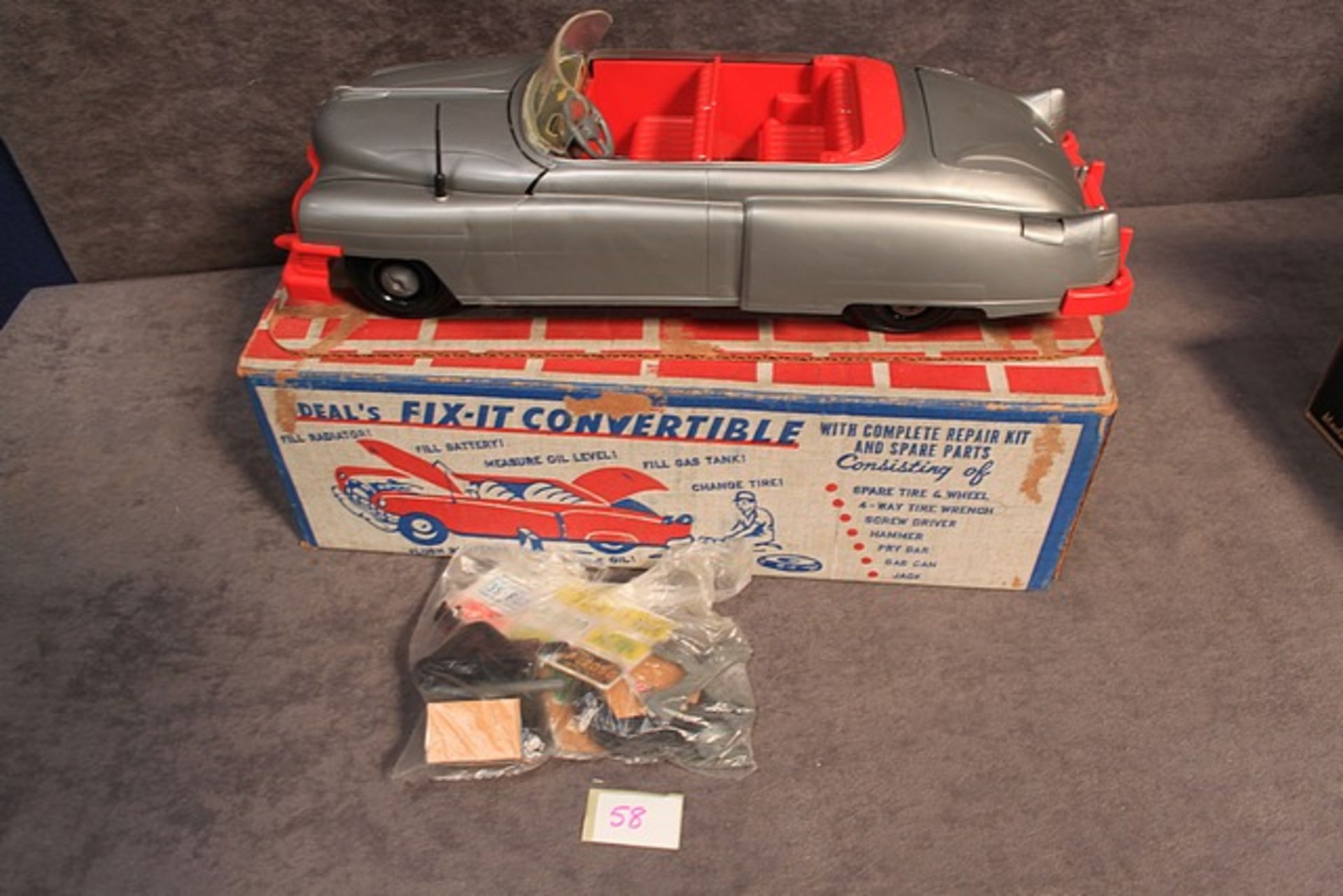 Very Rare Ideal Fix It Convertible in box - Image 2 of 2