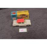 Mint Corgi Toys Diecast #234 Ford Consul Classic 315 in beige and pink in a firm excellent box