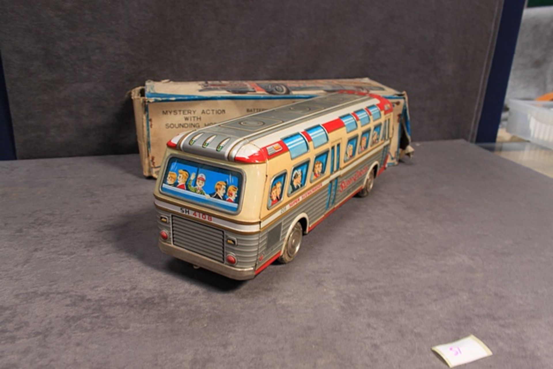 Battery Operated Tanscontinental Bus (Trade Mark TN) in box - Image 2 of 3
