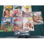 7 x Comic Issues comprising John Wayne Adventure Comic #3 John Wayne Adventure Comic #5 John Wayne