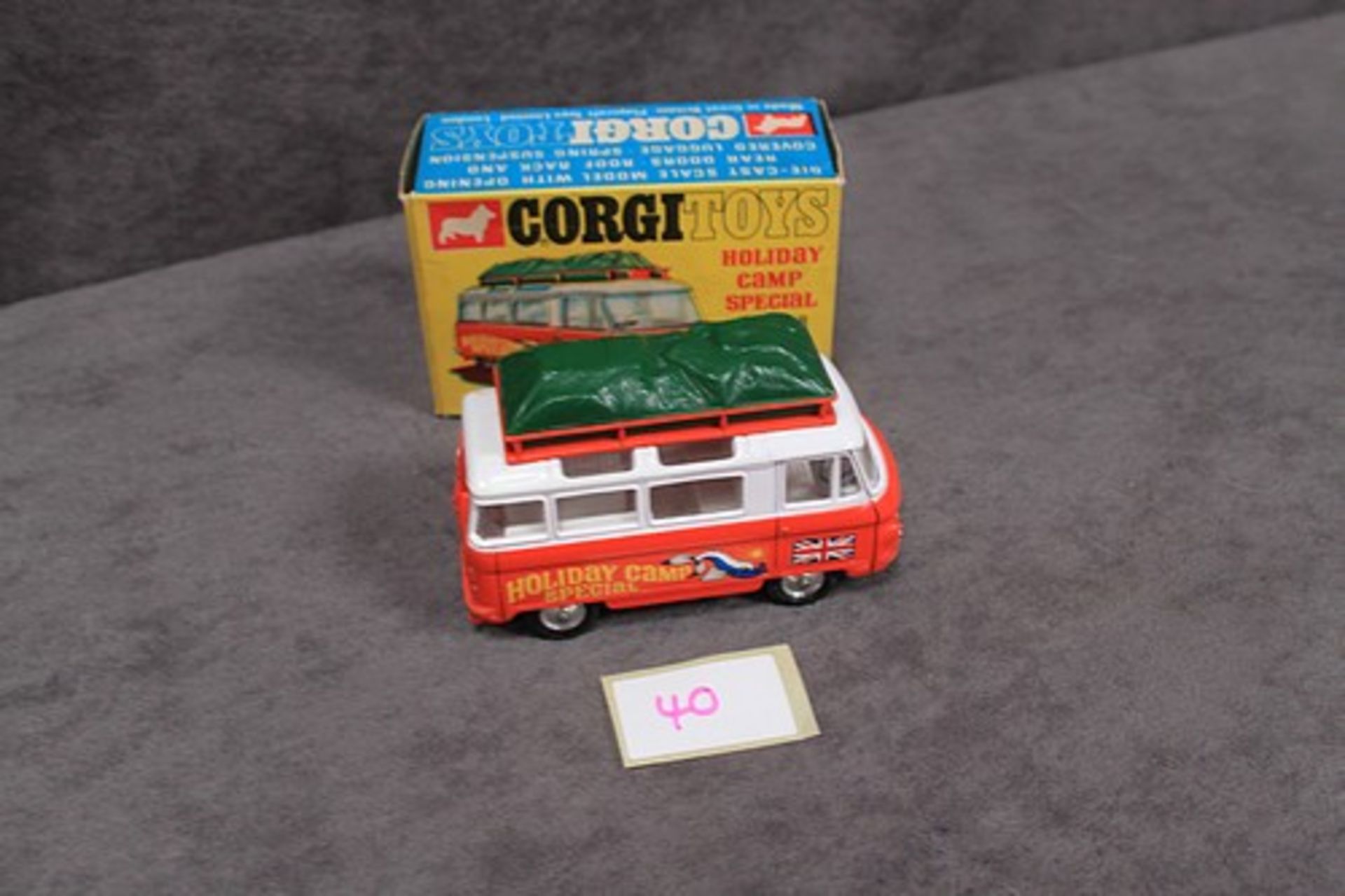 Mint Corgi Toys Diecast #508 Holiday Camp Special with leaflet in a crisp box - Image 2 of 2