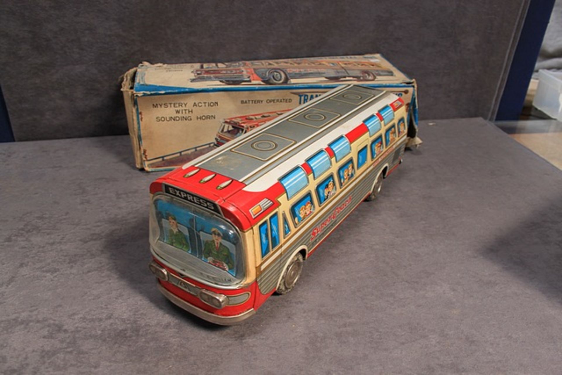 Battery Operated Tanscontinental Bus (Trade Mark TN) in box - Image 3 of 3