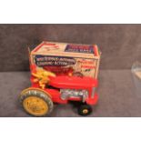 Rare Marx Battery Operated Electric Powered Farm Type Tricky Tommy The Big Bran Tractor in box