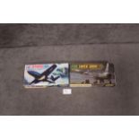 2x Aurora scale model plastic kits with boxes, comprising of; ##287-39 F3D Skynight, #289-39 F100