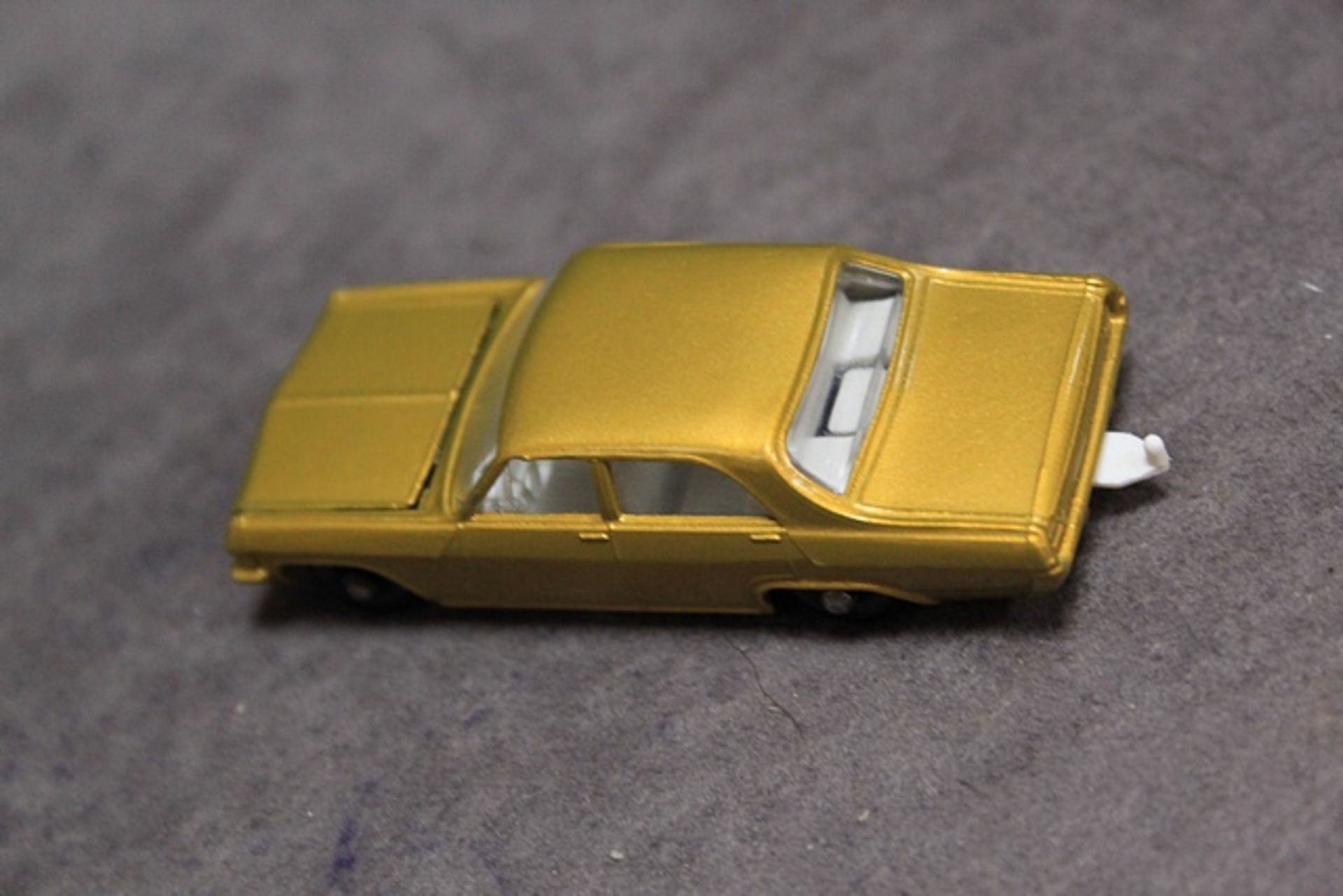 Mint Matchbox Series diecast #36 Opel Diplomat in gold in firm excellent rarer box