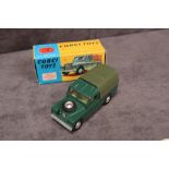 Mint Corgi Toys Diecast #438 Land Rover 109" W.B. in Green with leaflet in a mint box