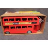 Rare Lincoln International No.7103 London Routemaster Bus Battery Operated made in Hong Kong in box