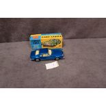 Mint Corgi Toys Diecast #264 Oldsmobile Toronado in metallic blue with leaflet in a excellent firm