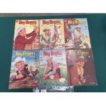 6 x Comic Issues comprising Roy Rogers Comics Volume 1 #21 Roy Rogers Comics Volume 1 #22 Roy Rogers