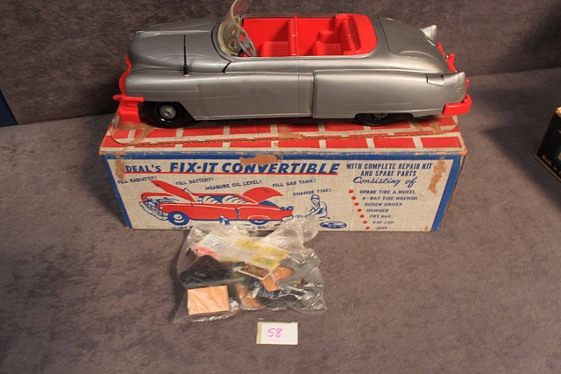 Very Rare Ideal Fix It Convertible in box