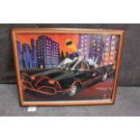 Framed Picture of 1966 Batman 430mm x 380mm