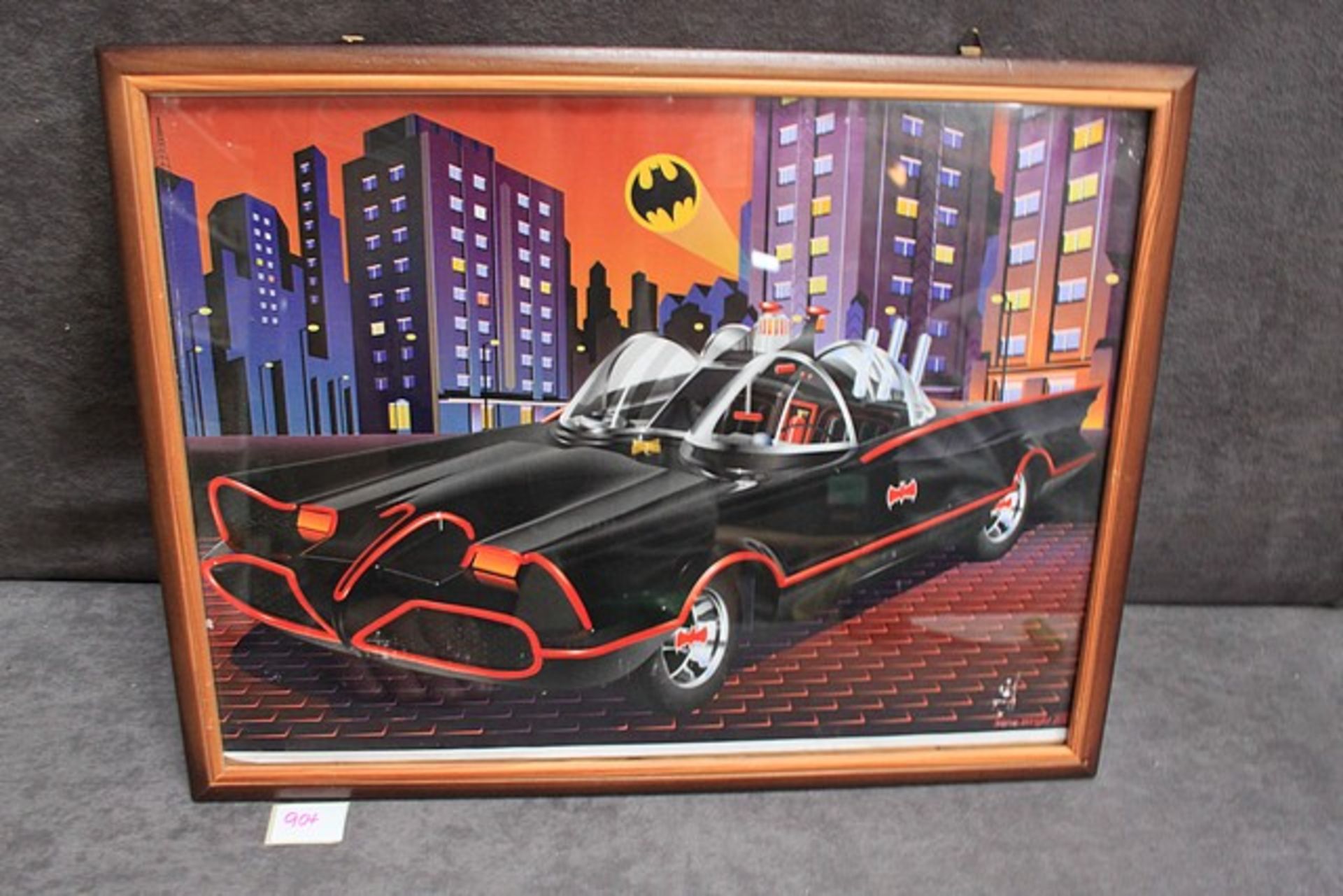 Framed Picture of 1966 Batman 430mm x 380mm