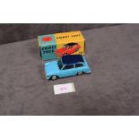 Nr Mint Corgi Toys Diecast #216 Austin A40 Saloon in two tone blue wioth leaflet in a firm crisp box