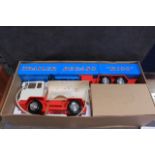 **Amazing** Rare Mint Rico Trailer Pegaso-Rico #121 Telectric with leaflets in box has shelf ware