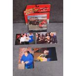 Signed by Antonio Fargus (Huggy Bear) Johnny Lightening Starsky & Hutch#DLX001 in original bubble