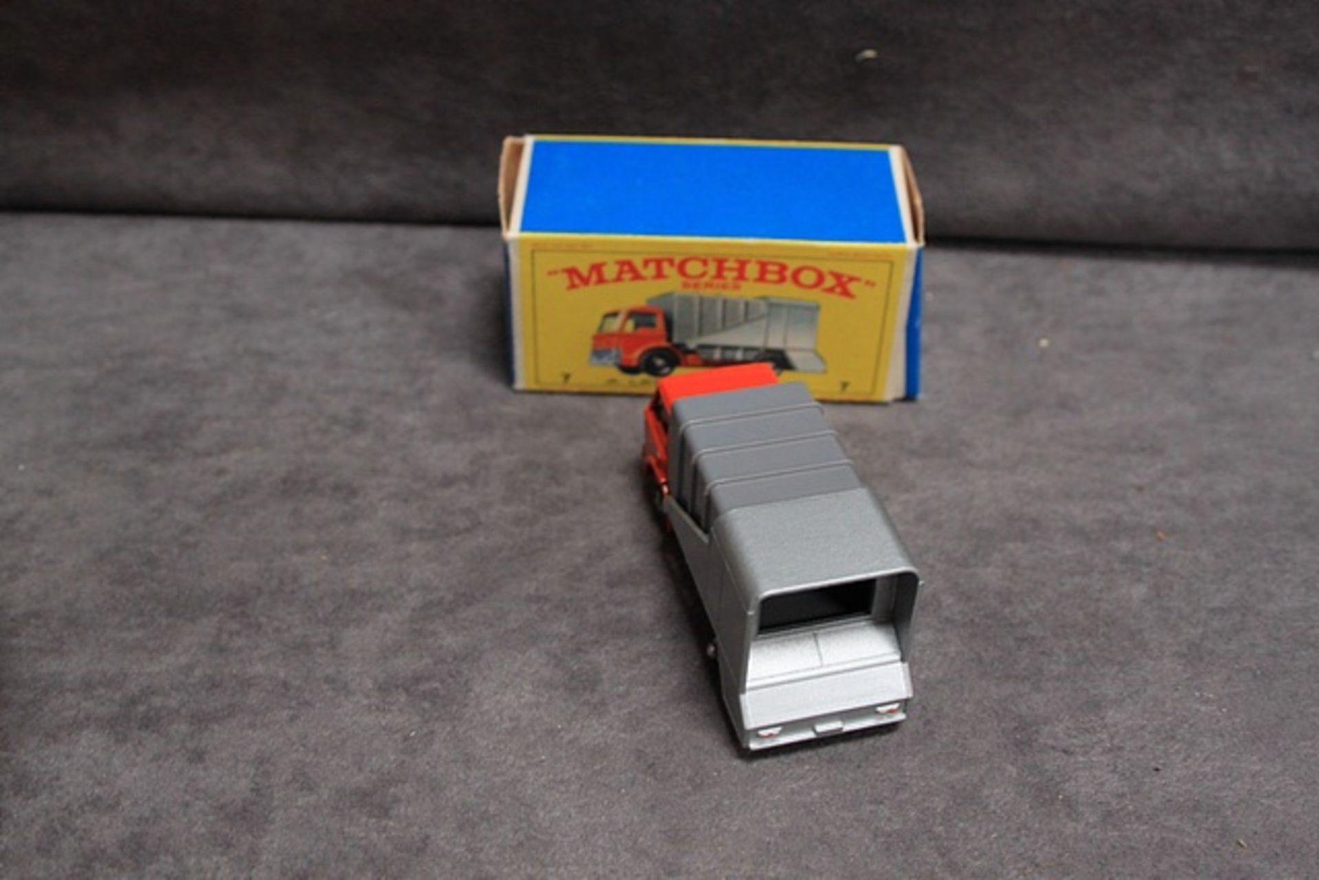 are Version Mint Matchbox Series diecast #7 Ford Refuse Truck in crisp box