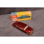 Mint Corgi Toys Diecast #247 Mercedes Benz 600 Pullman in Maroon with Rarer Gold Grill with