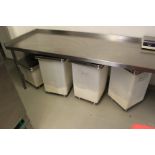 4 x Polypropylene Ingredients Bins