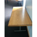 MAS Furniture Contractors Ltd 4x Wooden Conference Tables 1520 X 760mm And 3x Wooden Conference