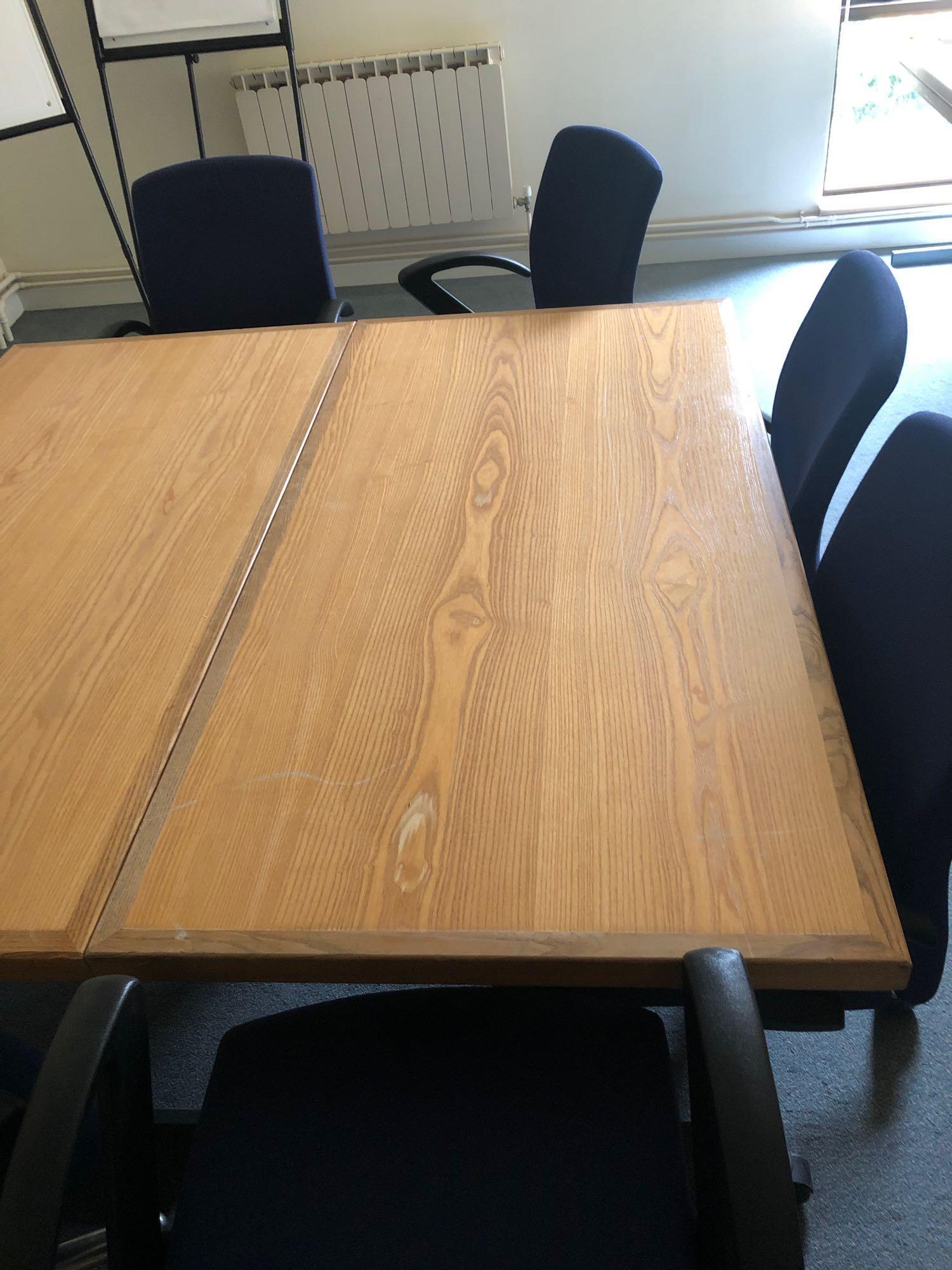 10 x Mas Furniture Contractors Ltd Wooden Conference Tables 1520 x 770mm - Image 2 of 2