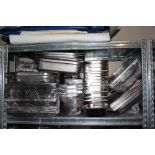 Large Quantity Of Various Stainless Steel Gastronorm Pans As Photographed