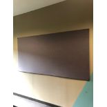 2 x Grey Pin Notice Boards 2400 x 1200mm