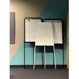 3 x Whiteboard/Flipchart Stands